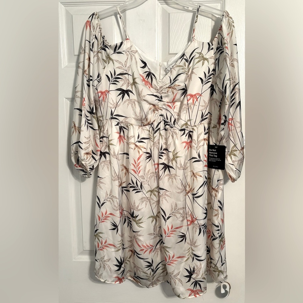 Elvi Cold Shoulder Dress